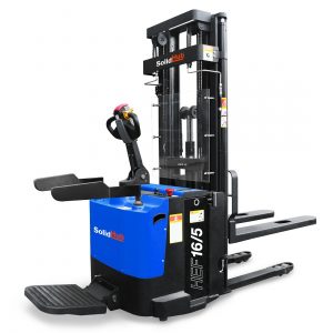 Gerbeur électrique HEF16/5 avec poste de conduite, hauteur de levage 90 - 5.000 mm, capacité de charge 1.600 kg, SolidHub