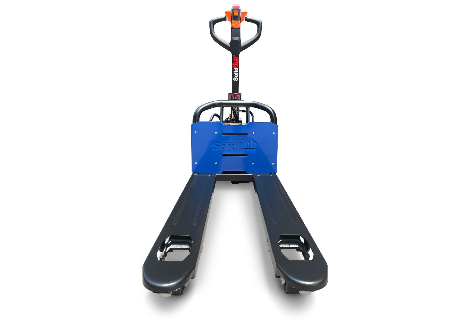 Transpalette électrique Li-Ion HWE15, Lithium-Ion 24 V 25 Ah, Capacité de charge 1.500 kg, longueur de la fourche 1.150 mm, SolidHub – Image 5