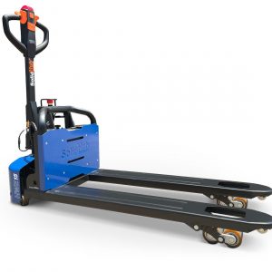 Transpalette électrique Li-Ion HWE15, Lithium-Ion 24 V 25 Ah, Capacité de charge 1.500 kg, longueur de la fourche 1.150 mm, SolidHub