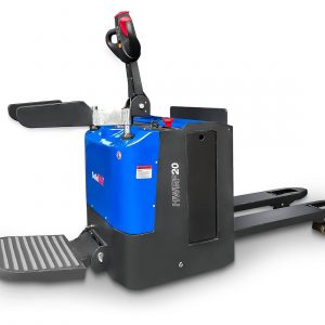 Transpalette électrique HWEF20 avec poste de conduite et chargeur, marchandise-B, poids de traction 2.000 kg, SolidHub