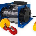 Treuil électrique SW1000, 1.000 kg, câble de 30 m, SolidHub