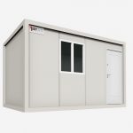 Conteneur aménagé bureau plat 4 m.